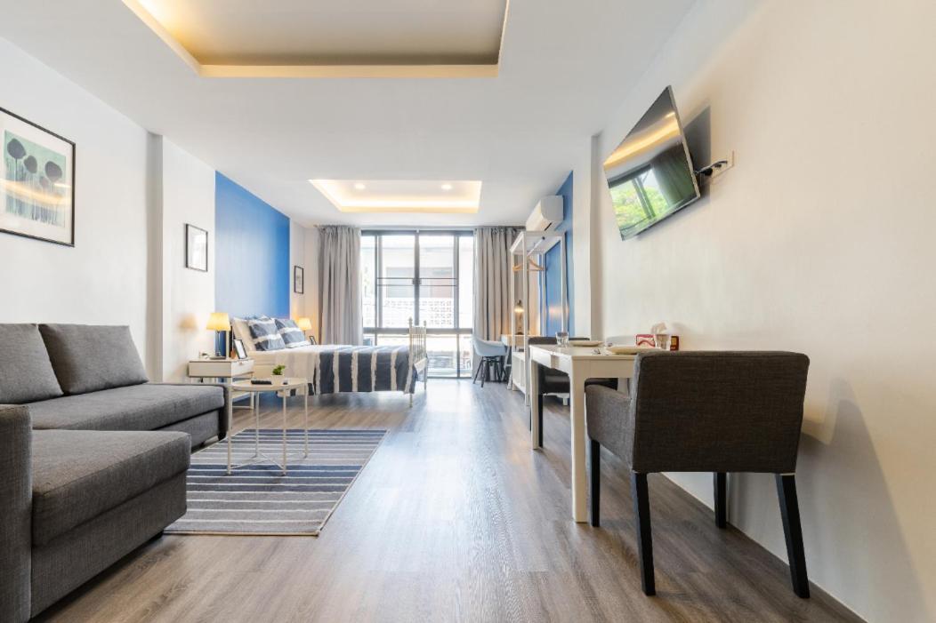 Cozy Studio 1 In Sathorn, Bts Saint Louis バンコク都 エクステリア 写真